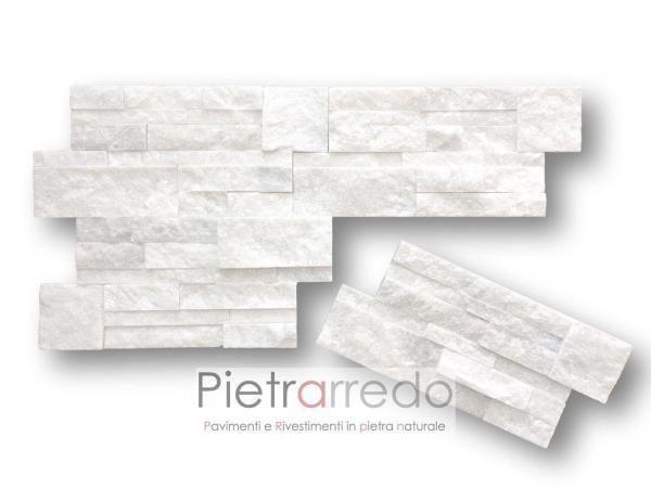 Rivestimento-pietra-quarzite-bianca-scozzese-pietrarredo-shine-brillantinata-cladding-panel-marble-bianco-prezzo-offerta