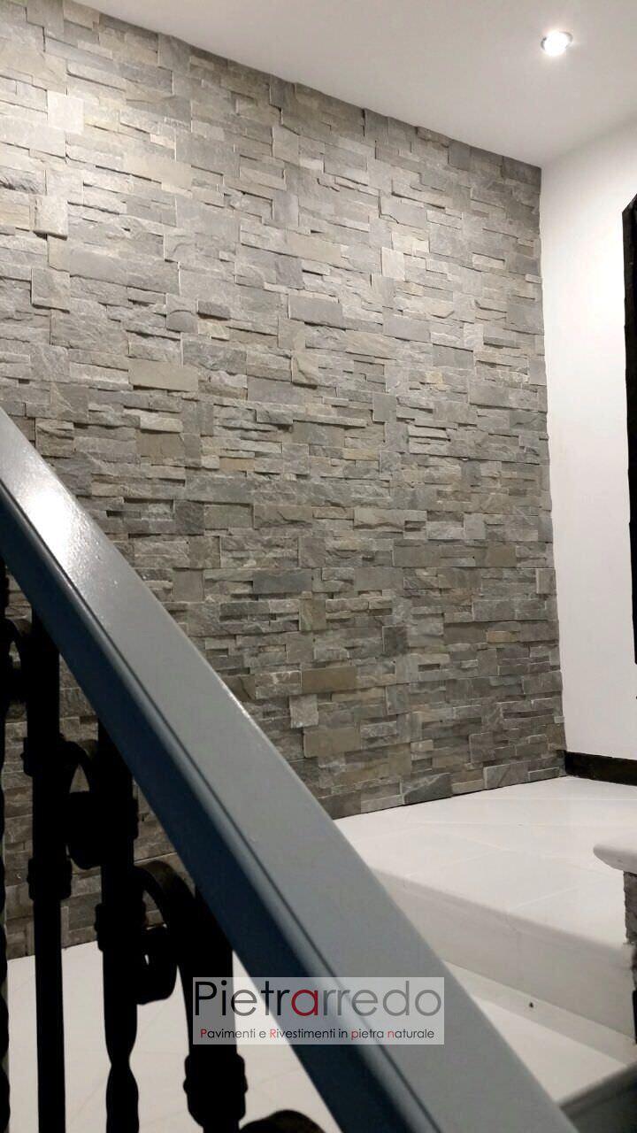 parete-scala-rivestimento-pietra-quarzite-grigia-ricostruita-naturale-stone-panel-cladding-grey-price-offerte