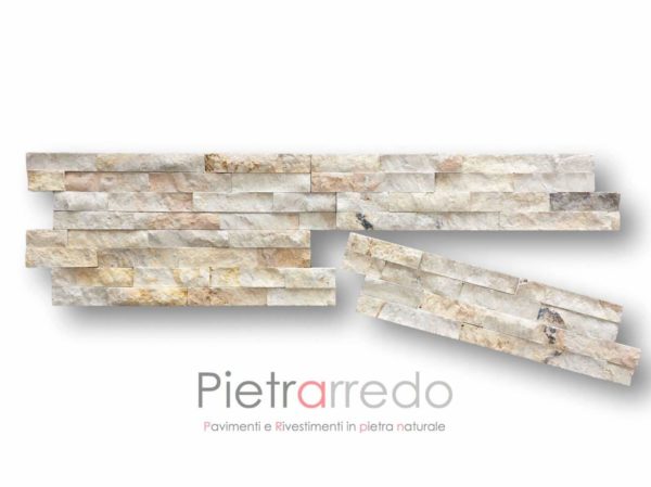 prezzi-travertino-spacco-naturale-scaglia-beige-muretto-rivestito-casa-soggiorno-pietrarredo-milano