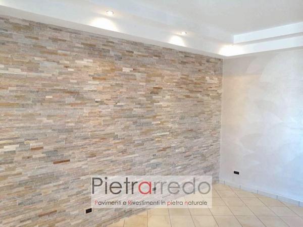 listelli in pietra quarzite mista pietrarredo milano costo offerta placche decorative scaglie sasso per facciate e muri