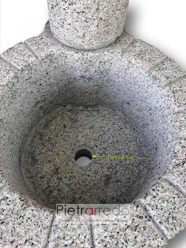 offerta per fontana erica in pronta consegna da prato in granito e pietra pietrarredo milano