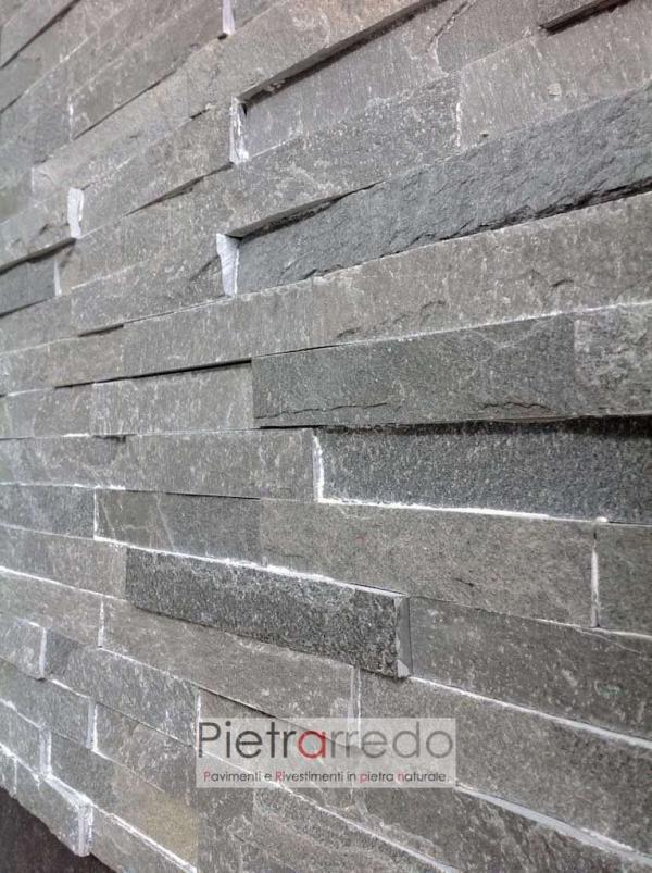 quarzite grigia pietrarredo pannello decorativi stone prezzo