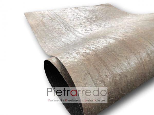 stone sheet veneer gold green sale price flessibile offerta pietrarredo