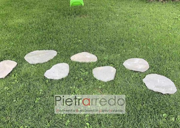 passi giappponesi quarzite grigia brasiliana offerta prezzo giardini orientali sasso stone deco garden pietrarredo milano