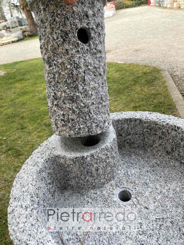 fontana grande vasca iris da terra granito prezzo pietrarredo