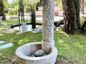 fontana in pietra eva grigia pietrarredo granito prezzo vedovella bella elegante