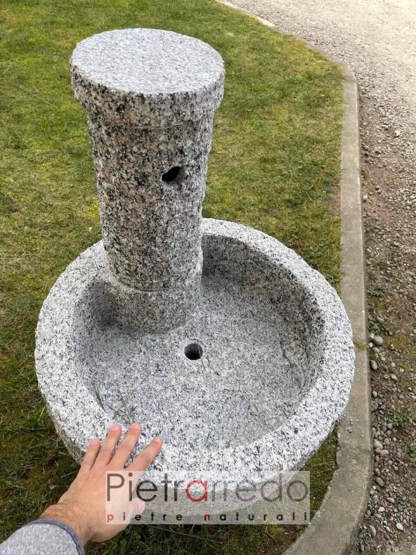 prezzo fontana vasca in granito iris pietrarredo vasca grande alta da prato giardino stone garden