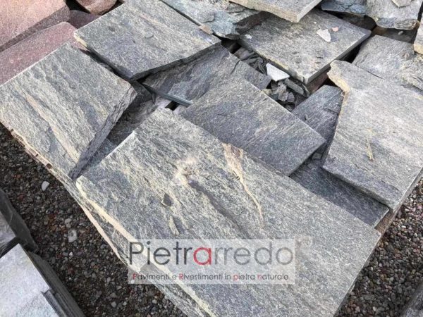 offerta beola serpentino verde lastrame lastre mosaico opus palladiana pietrarredo milano prezzo