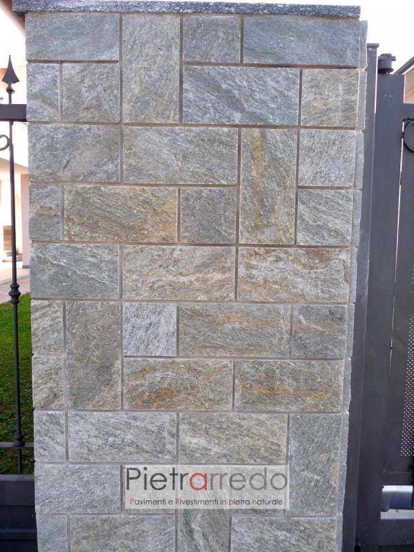 rivestimento e spaccatelo in pietra luserna zoccolino per pavimenti esterni prezzo pietrarredo milano