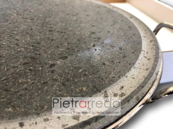 costo pentola lastra piastra in pietra ollare cucina sana offerta tonda bbq barbeque pietrarredo milano