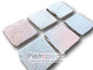 piastrelle anticate lati tranciati quarzite brasiliana 20x20cm prezzo cave gontero fallimento stone price swim