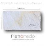 quarzite brasiliana tranciata a mano prezzo milano pietrarredo gontero offerte colore gialla 20x40 sale