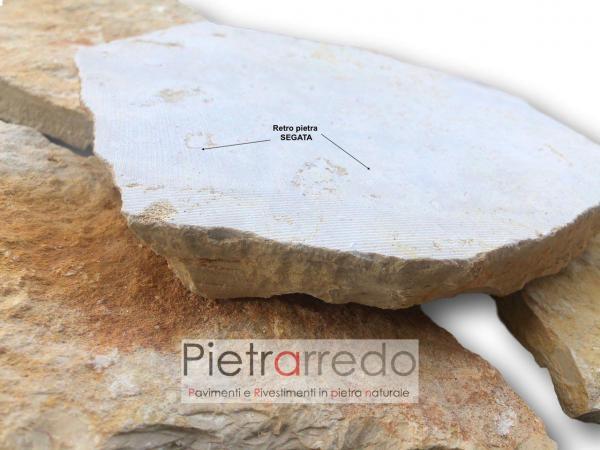 scorza antiqua pietra da rivestimento pugliese trani barletta gialla segata bella prezzo pietrarredo