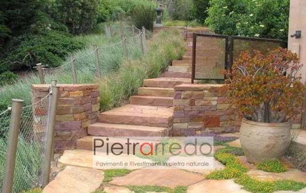 costo lastrone in pietra per gradone giardino trave camino caminetto offerta prezzo pietrarredo milano arredo giardino zandobbio stone city