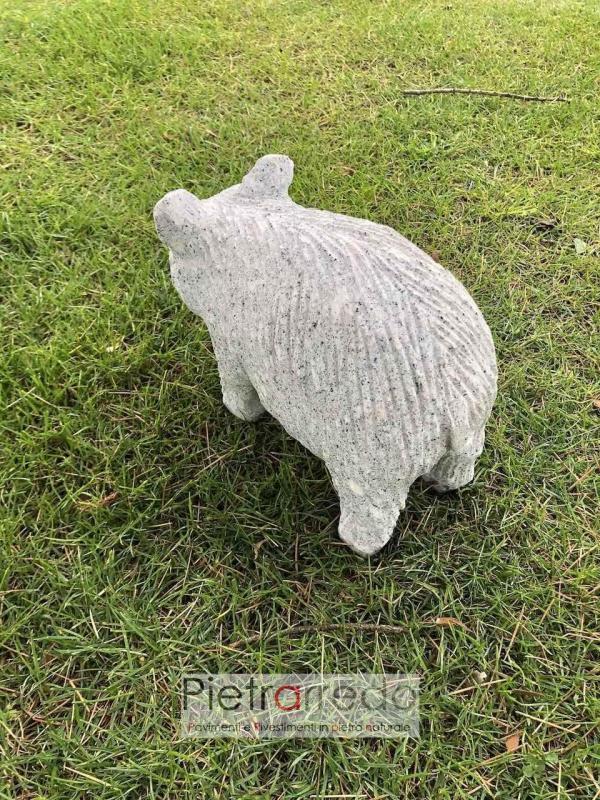 stone garden animal conghiale offerta pietra granito pietrarredo milano costo sasso deco stone garden zen