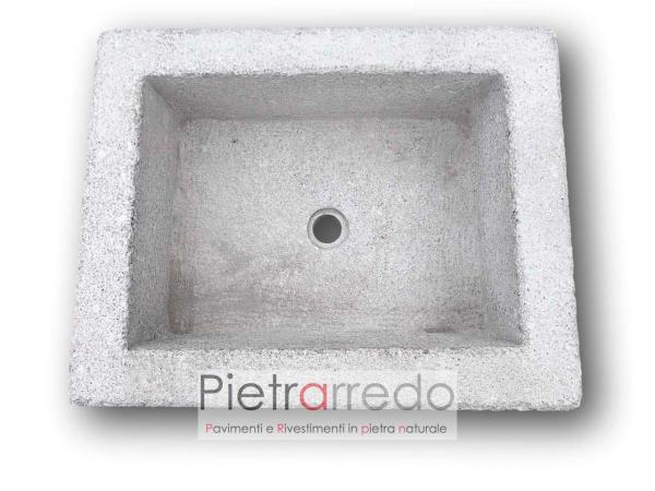 vasche rustiche in sasso pietra per baita cascina rustico bella prezzo costo pietrarredo online