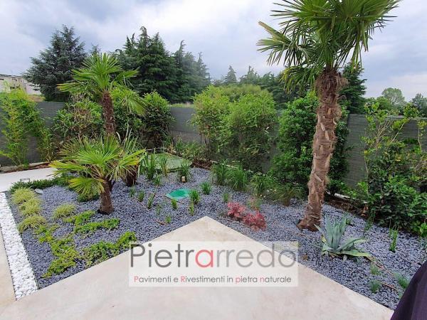 Prezzo arredo giardino pietra sasso ciottolo nero ebano pietrarredo milano costi stone city zandobbio_risultato