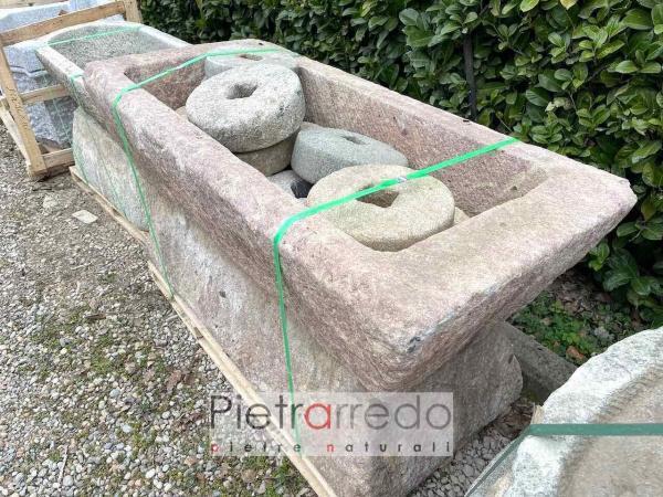 offerta vasca in pietra trogolo lavatoio antica vecchia pietrarredo