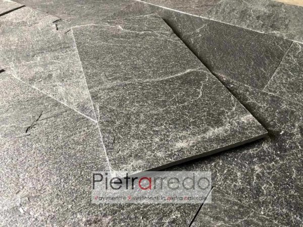 piastrella per muri e pavimenti mattonella in pietra sasso pietrarredo milano silver grey offerta prezzo indiana