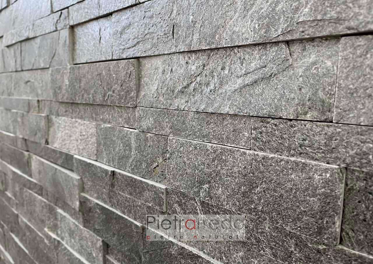 costo pannello in pietra naturale preassemblato per muro e facciate silver grey costo pietrarredo grigio stone cladding
