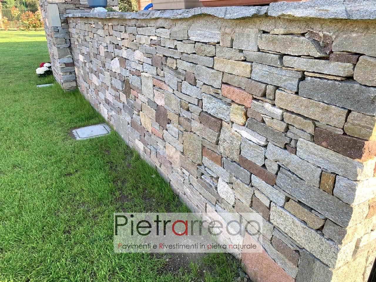 Prezzo Muro a Secco Pietra naturale facciate e muretti costi -50%