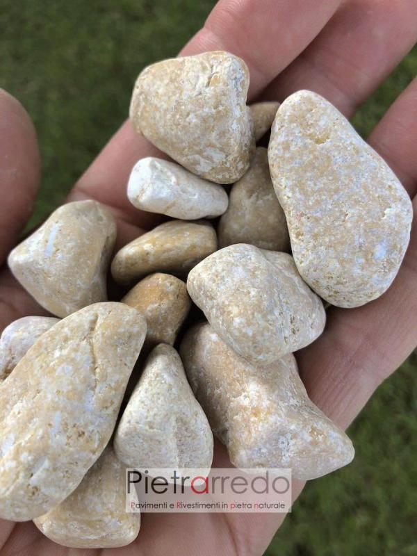 offerta sassi per giardino stone garden zen giapponese pietrarredo colore beige giallo mori terra siena costo prezzi