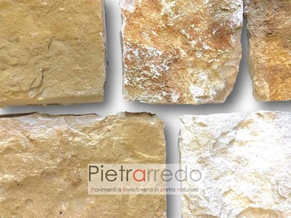 placche decorative in pietra naturale per muri e facciate colore marrone beige antiqua pietrarredo prezzo costi