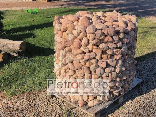 offerta ciottolo di fiume ticino 8 10 cm pietrarredo arredo giardino in pietra prezzo