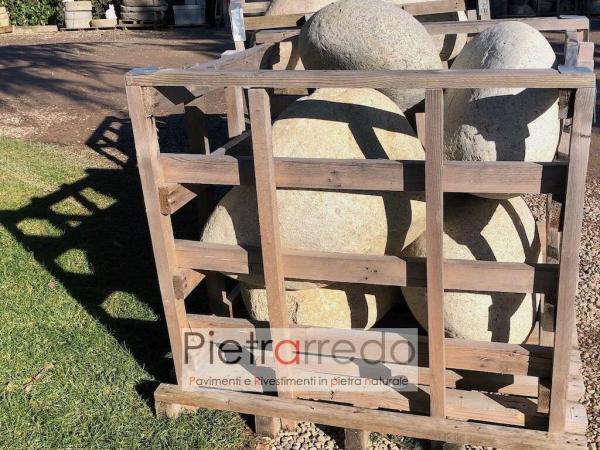 vendita ciottoli giganti grandi di fiume ticino pietrarredo price stone pebbles big