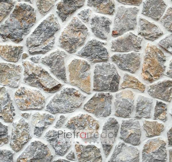 rock face pietra per rivestimento muri e pareti grezza rustica pietrarredo aosta baita prezzi