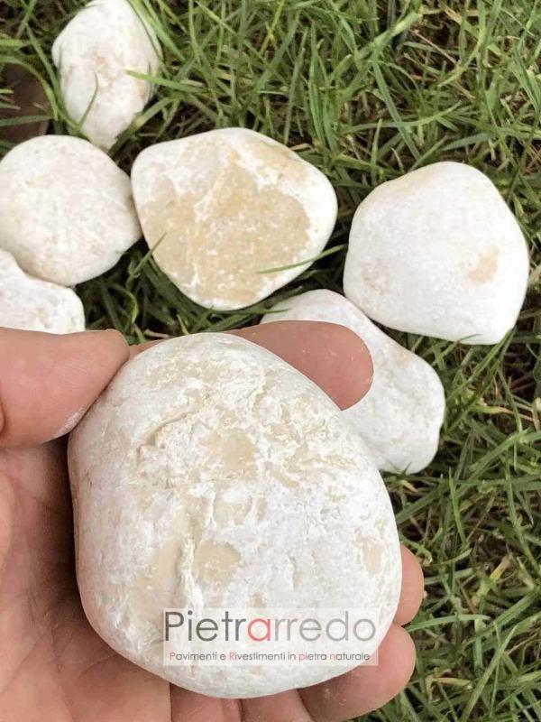 stone garden ciottolo giallo mori arredo giardino stone pebbles garden zen giapponese vendita pietrarredo costo 40 60 mm