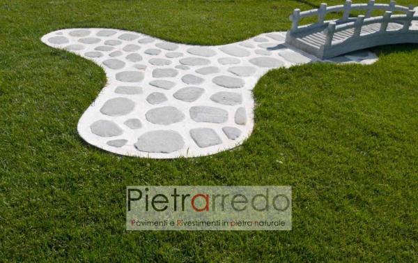 bellissime decorazioni in giardino con bordure in pvc e plastica per granulato sassolini divisori pietrarredo prezzo