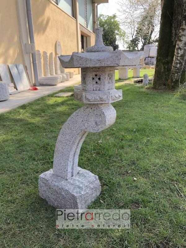offerta lanterna zen ran key giapponese per stone garden arredo giardini zen giapponesi offerta pietrarredo milano parabiago