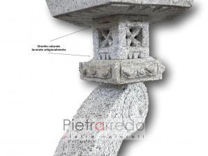 offerta per giardini zen giapponesi lanterna ran kei prezzo pietrarredo milano garden stone