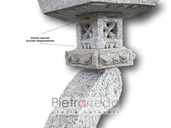 offerta per giardini zen giapponesi lanterna ran kei prezzo pietrarredo milano garden stone