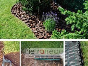 prezzo bordi e bordure divisori tra prato e sassi arredo giardino in pvc plastica belli pietrarredo giardini giapponesi