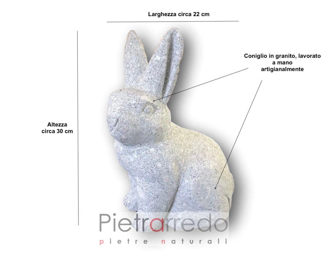 offerta pietrarredo milano stone animal coniglio rabbit offerta