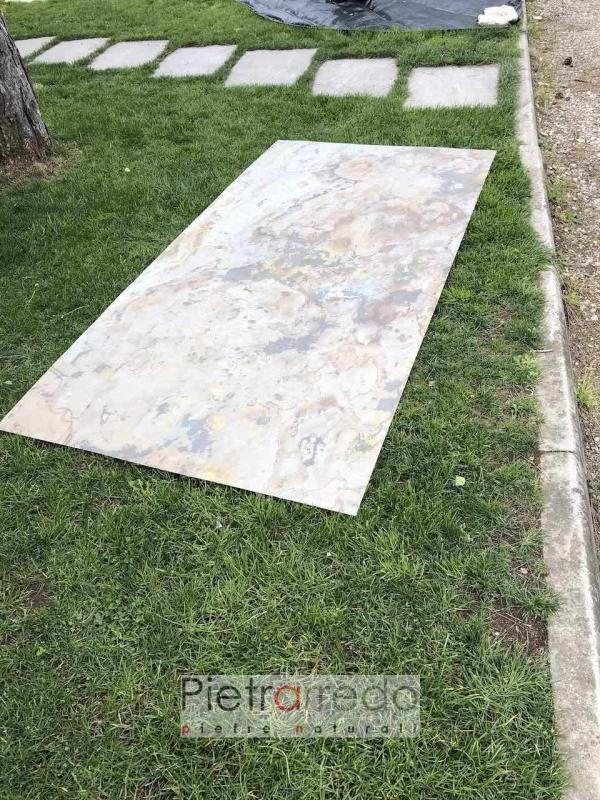 foglio traslucido onice pietra sottile 122 x 244 cm grande retroilluminabile prezzo pietrarredo