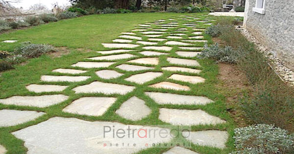 lastre giganti per giardini e prati camminamenti pietrarredo prezzo stone garden luserna a spacco