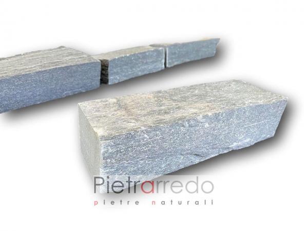 blocchetti mattoncini per aiuole bordure prato prezzo serpentino pietrarredo italy stone garden