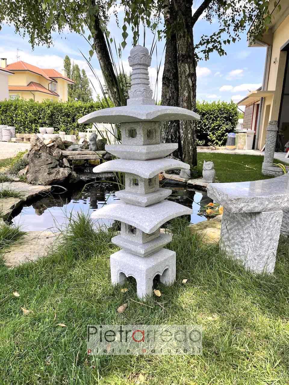 pagoda sanju no to prezzo stone granite garden giardini zen pietrarredo