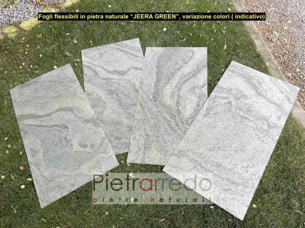 offerta pietrarredo fogli in pietra per pareti e facciate jeera green pietrarredo prezzo milano