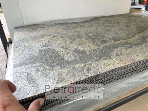 sale stone sheet slim fogli in pietra sottile pietrarredo milano jeera green