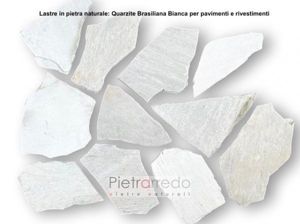 italy stone pietrarredo quartzite white flagstone price on sale pietrarredo