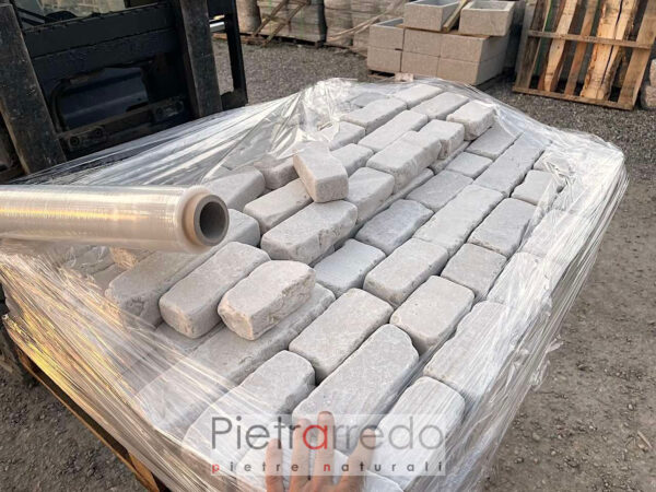 blocchetti per aiuole bianchi stone garden pietrarredo basso costo onsale