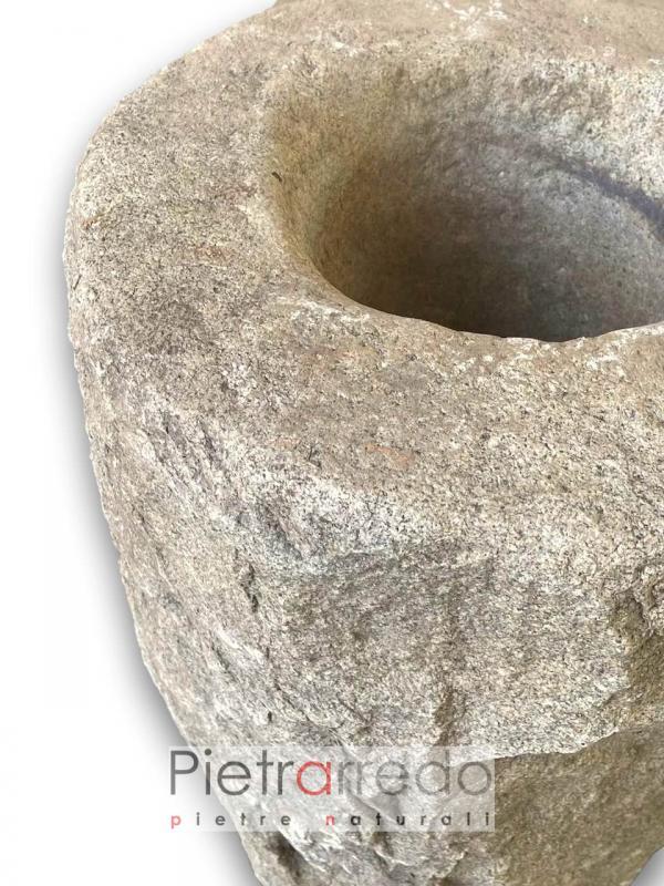 offerta vaso pietra rotonda pietrarredo costi