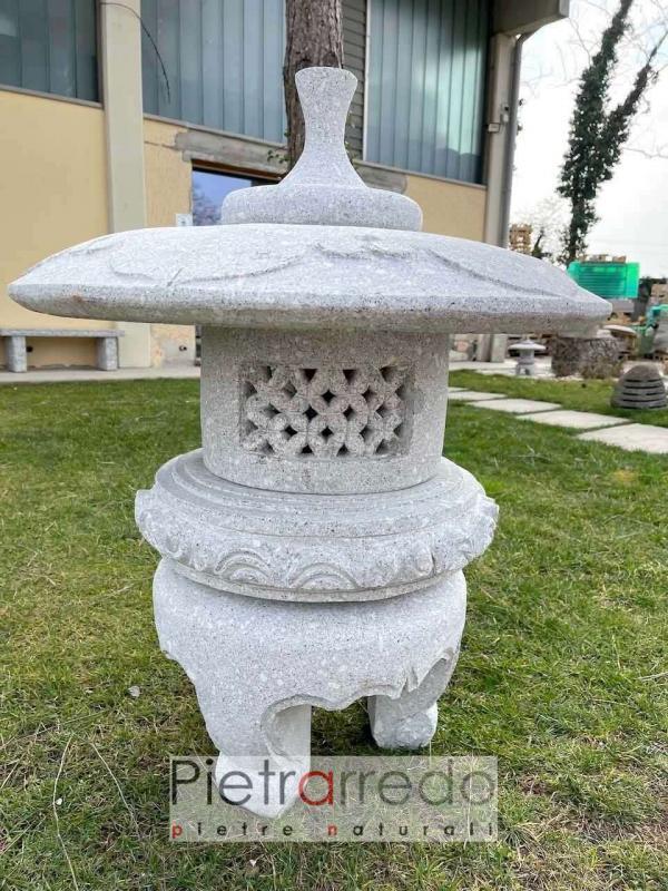 offerta prezzo lanterna maru in sasso giapponese zen parabiago milano pietrarredo costo