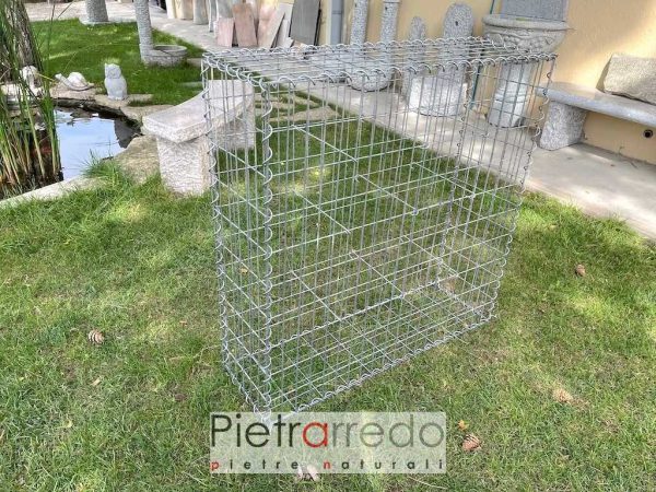 gabbia stone box per ciottoli sassi terrapieni riempimento grandi robuste pietrarredo prezzo