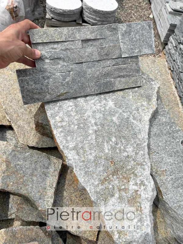 pannelli preassemblati in quarzite luserna scozzese Pietrarredo parabiago offerta per pareti e rivestimento muro facciata cappotto