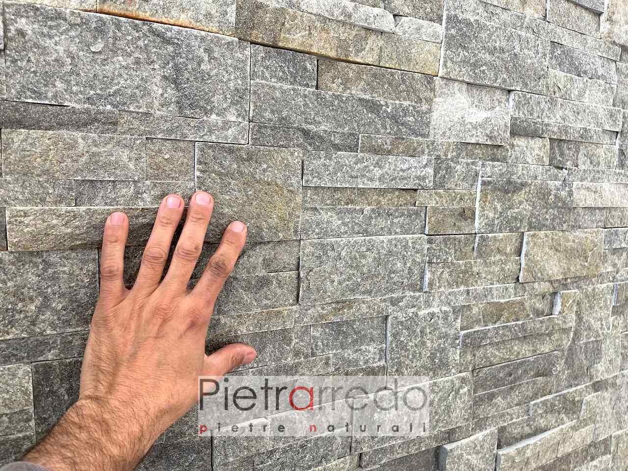 price stone cladding luserna gneiss pietrarredo parete pietra sasso prezzo